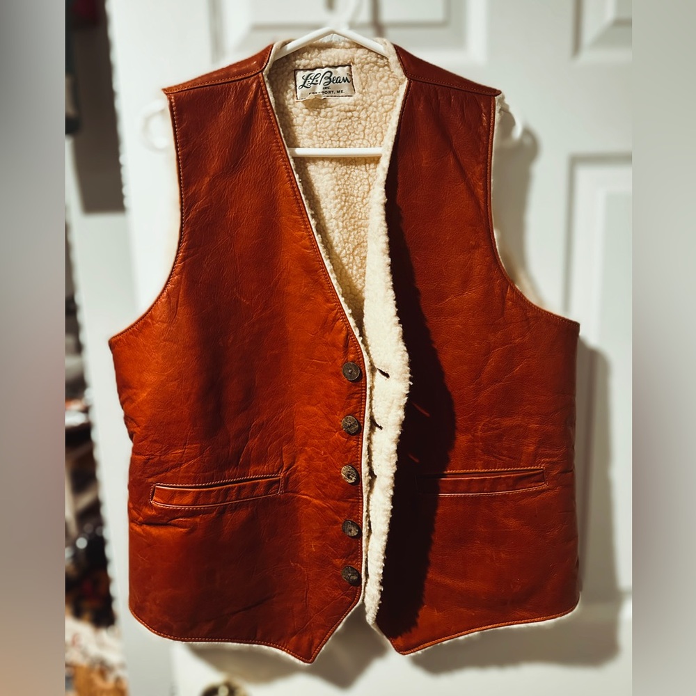 Vintage Leather Vest